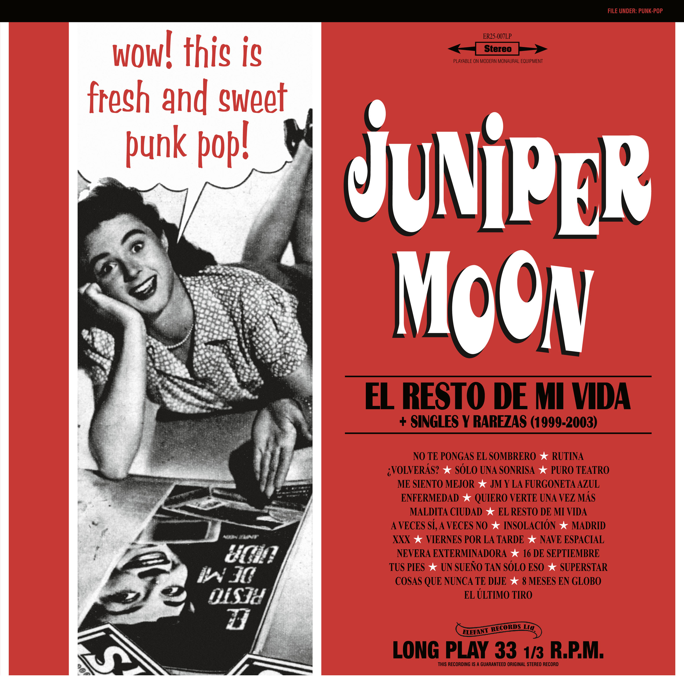 Imagen destacada de noticia: JUNIPER MOON "El Resto De Mi vida" LP